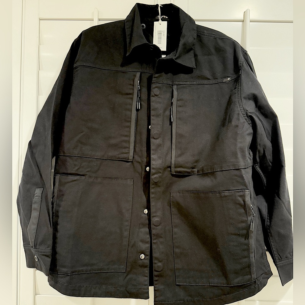 AG Jeans Karson 2-in-1 Field Jacket And Vest LARGE